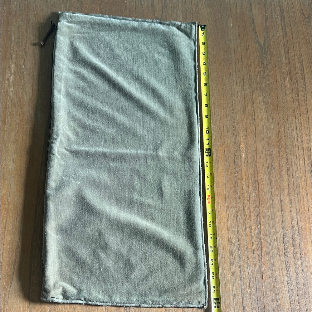 Pottery Barn 24x12 inch Pillow Cover Khaki Green